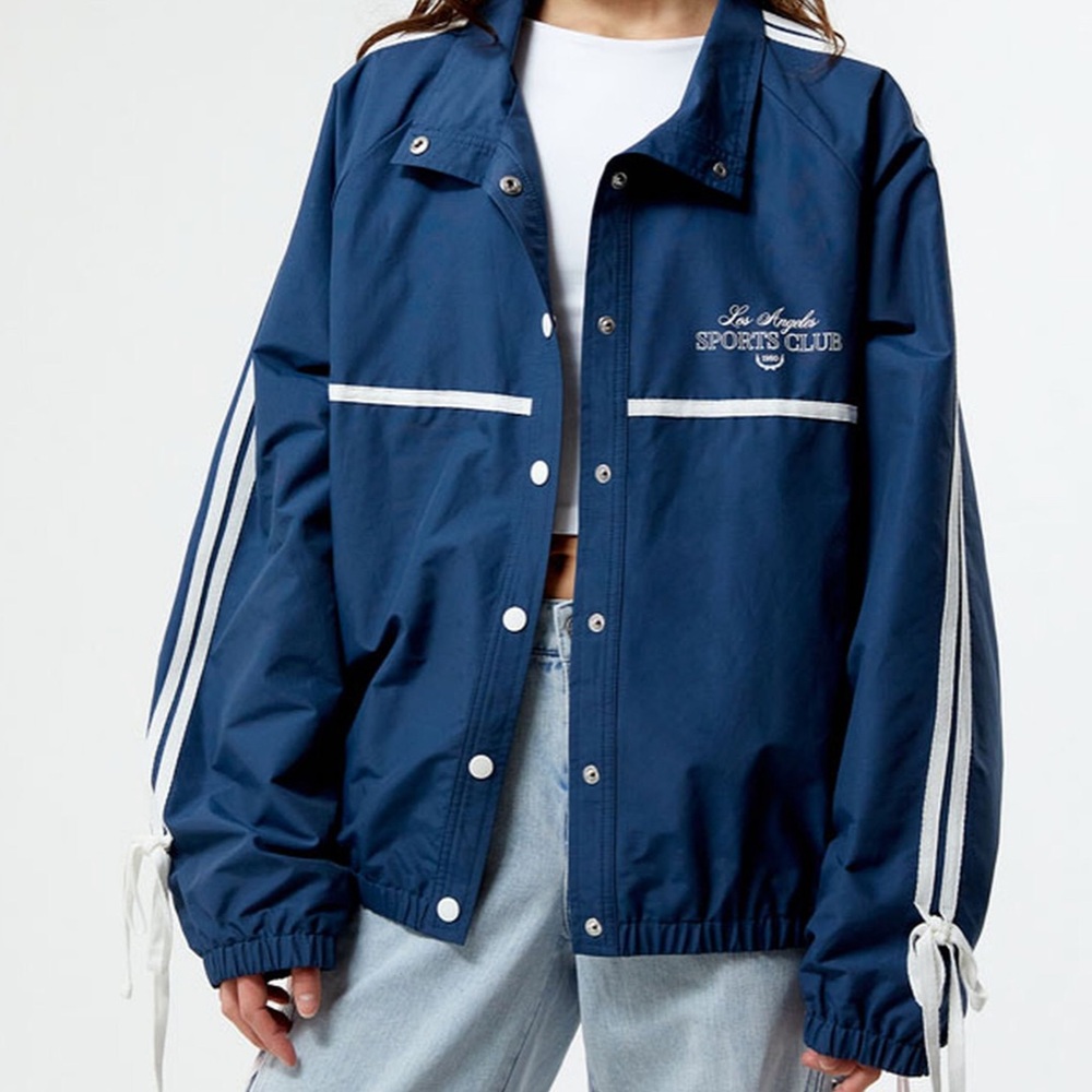 PacSun Navy Track Jacket